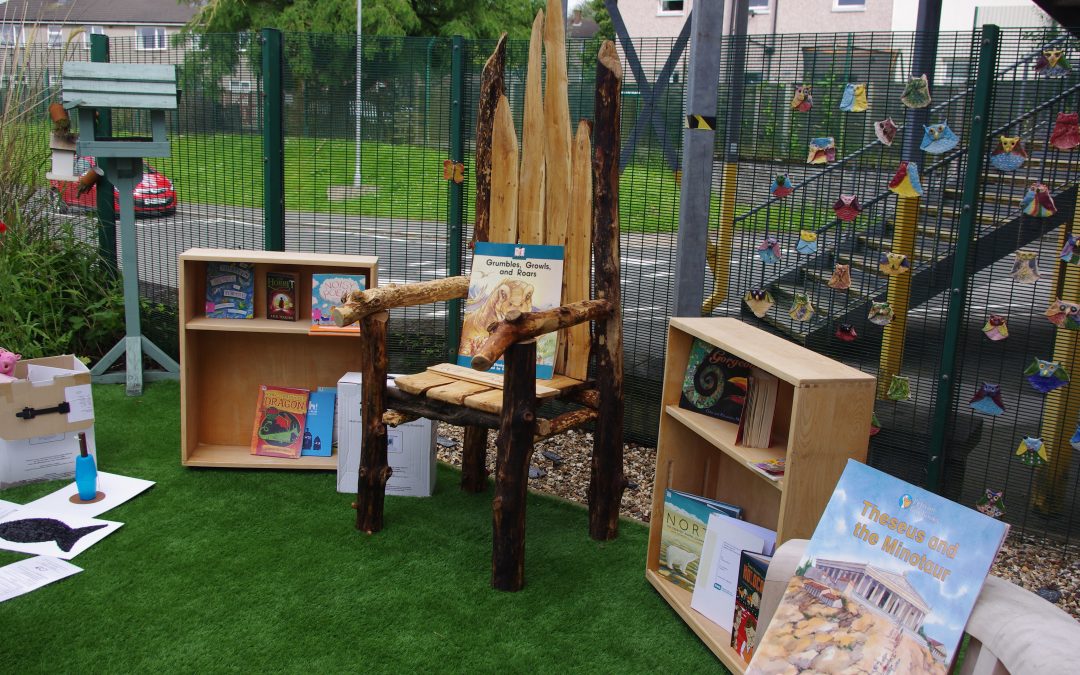 D.T. group create amazing storyteller chair!