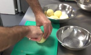 Dicing a Potato