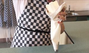 Filling a Piping Bag