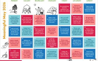 Action for Happiness – Meaningful May